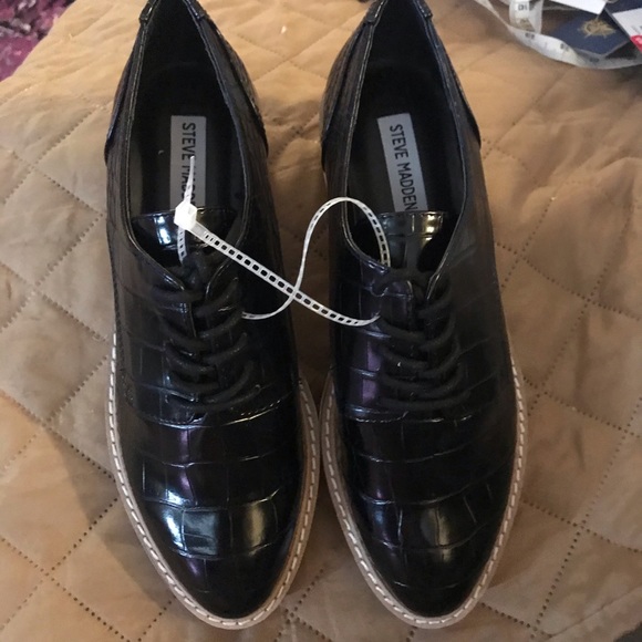 STEVE MADDEN Wrenley platform Oxford shoes. ⚜️⚜️⚜️ - Picture 11 of 14